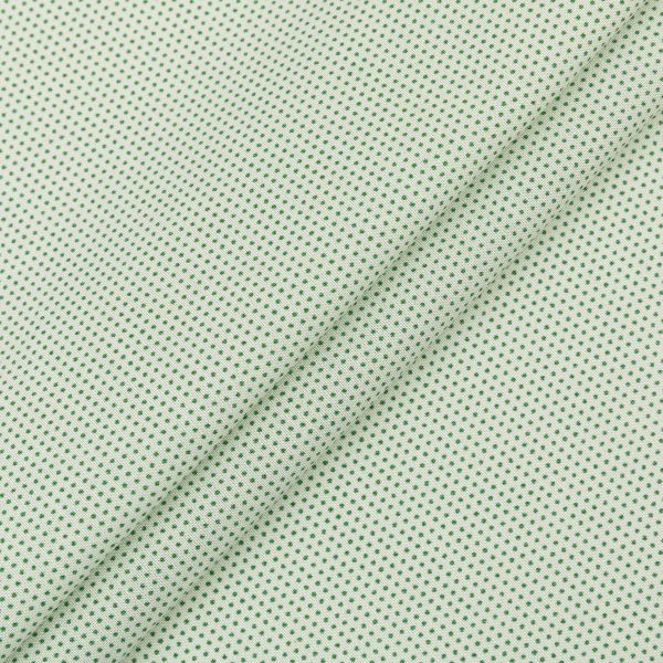 Ткань для пэчворка PEPPY БАБУШКИН СУНДУЧОК ФАСОВКА 100х112 см, 140±5 100% хлопок, БС-24 мл.горох бл.зеленый, Peppy БАБУШКИН СУНДУЧОК