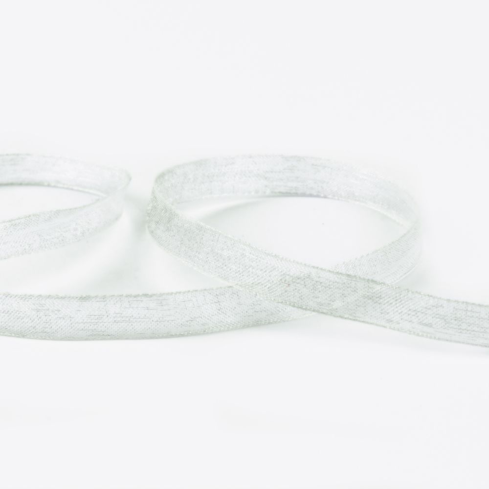 Лента капроновая (органза) _6.0 мм / 45.7 метров, 121 св.св.салатовый, Blitz OR-6