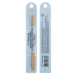 Крючок для вязания ⌀4.0 мм, 15 см, металл, в чехле, желтый, Gamma CH-15