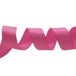 Лента декоративная ёлочка 40.0 мм / 20±1 метров, 24 фуксия