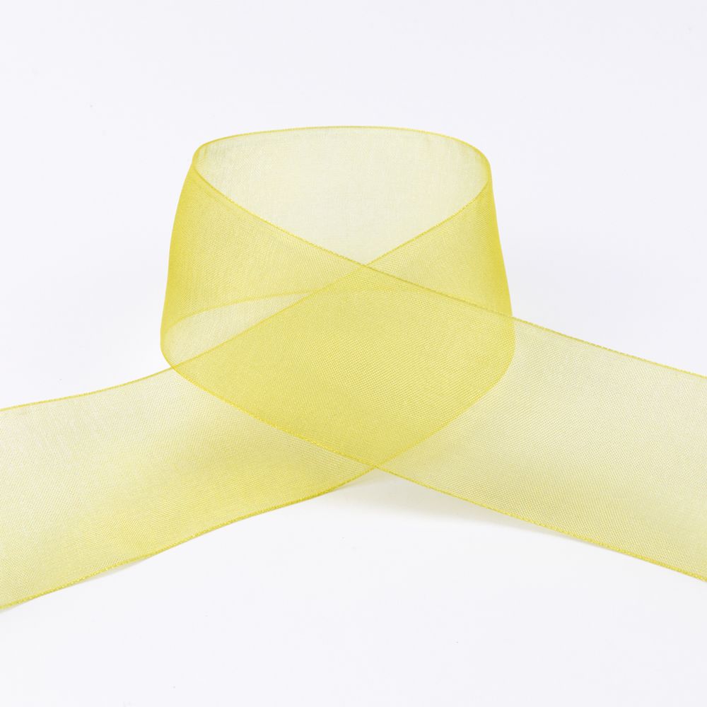 Лента капроновая (органза) 38.0 мм / 22.8±1 метра, 069 оливковый, Blitz OR-38