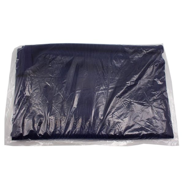 Кружево бельевое эластичное 405 мм / 10 м, т.синий