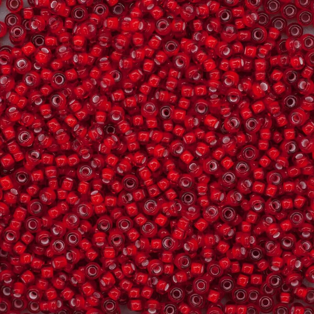 Бисер Preciosa прозрачный, цветной центр 10/0 (2.3 мм), 100 г (5х20 г), цв. 95076