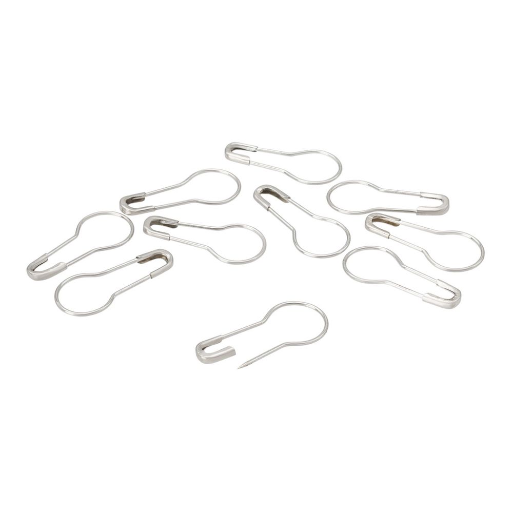 Маркеры для вязания 22 мм, латунь, 10 шт, Pony, 84114