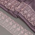 Кружево капроновое 65 мм / 13.7 м, 30011 цв.135(146S) св.персиковый, Kruzhevo