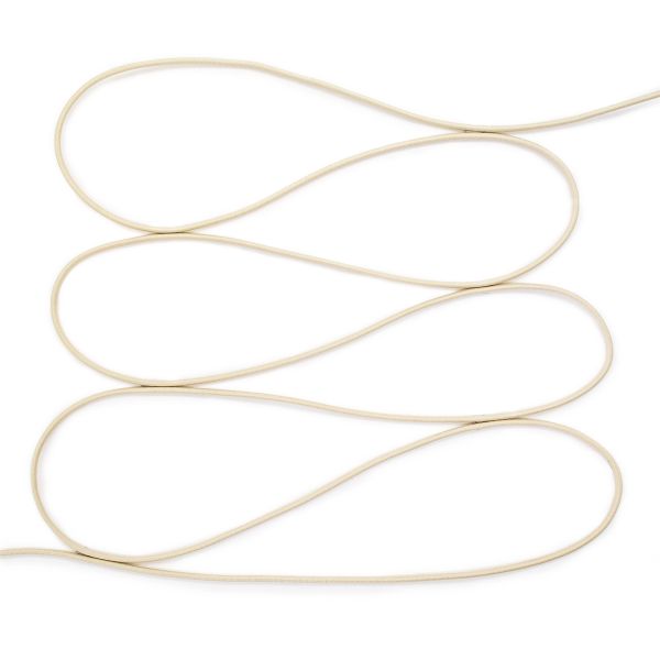 Резинка шляпная (шнур эластичный) ⌀2.5 мм / 100 метров, 31 экрю