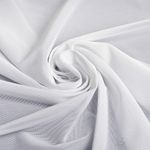 Сетка бельевая эластичная утягивающая 190 г/м², шир.152 см / 20 кг (1 кг - 3.35 метров).OLG008.001, цв.001 белый /OLG008.001/