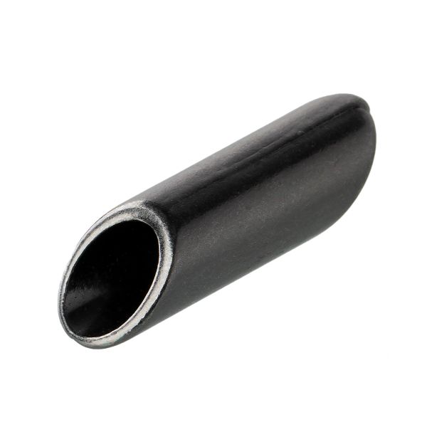 Наконечник для шнура металл 22х7 мм, 20 шт, №06 под черный никель, Gamma GB 1654