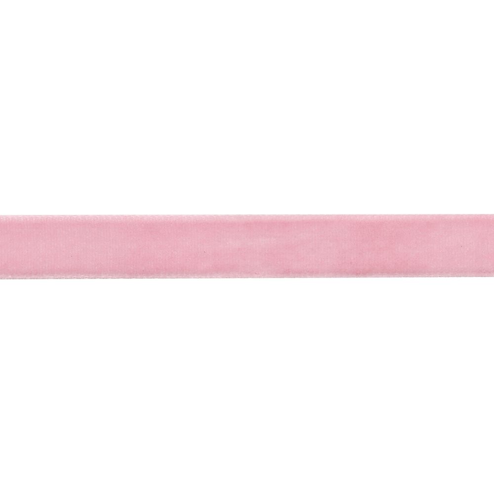 Лента бархатная (тесьма) 10.0 мм / 22.86±1 метров, (36 клубничный), 3AR087 Лента бархатная (тесьма) 10.0 мм / 22.86±1 метров, (36 клубничный), 3AR087