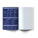 Тетрадь со справочным материалом Золотые главы, тисн.золот.фольгой, A5 48 л. на скобе 65 г/м², белизна 100% 10 шт клетка, 01848 Золотые главы Английский язык, Светоч Т286