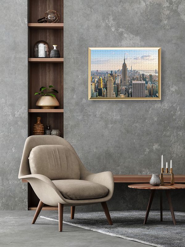 Пазл. Премиальная коллекция 1000 элементов, TOP-PZL-1000/10 Высотки Нью-Йорка, Фрея