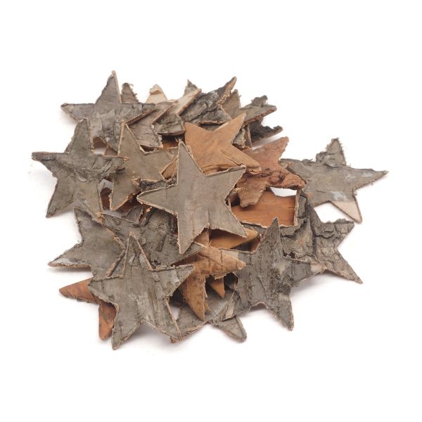 Декоративные элементы из коры дерева 