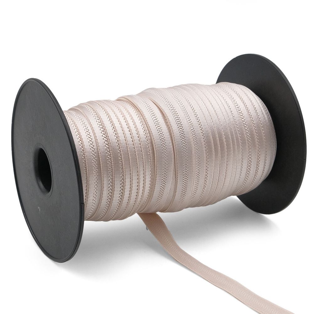 Резинка бельевая (бретелечная) 12.0 мм / 50 метров, пудровый, (ML207.012)