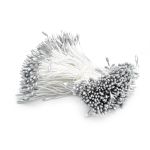 Тычинки для искусственных цветов 0,1х6см (серый)