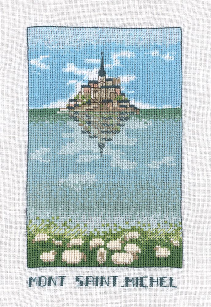 Le Bonheur des Dames, Mont St Michel (Мон-Сен-Мишель), 10,5х18 см