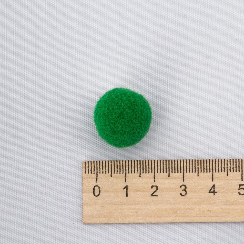 Помпоны для творчества Ассорти 20 мм, 10 цветов, 100 шт, Astra&Craft