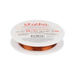 Проволока для бисера ⌀0.3 мм, 10х10 м, ± 0.5 м, №04 под медь, Zlatka DG-S3