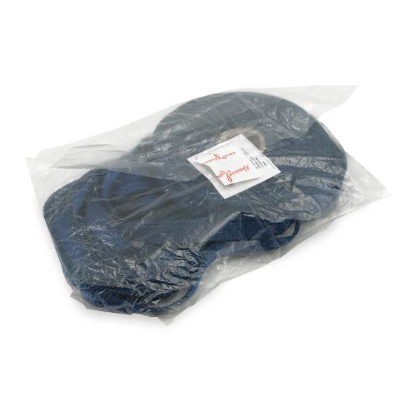 Стропа (ременная лента) 10 мм / 25 метров, толщ. 1.0 мм, [5.5 г/пог.м], 100% п/п, 66-1 синий кобальт