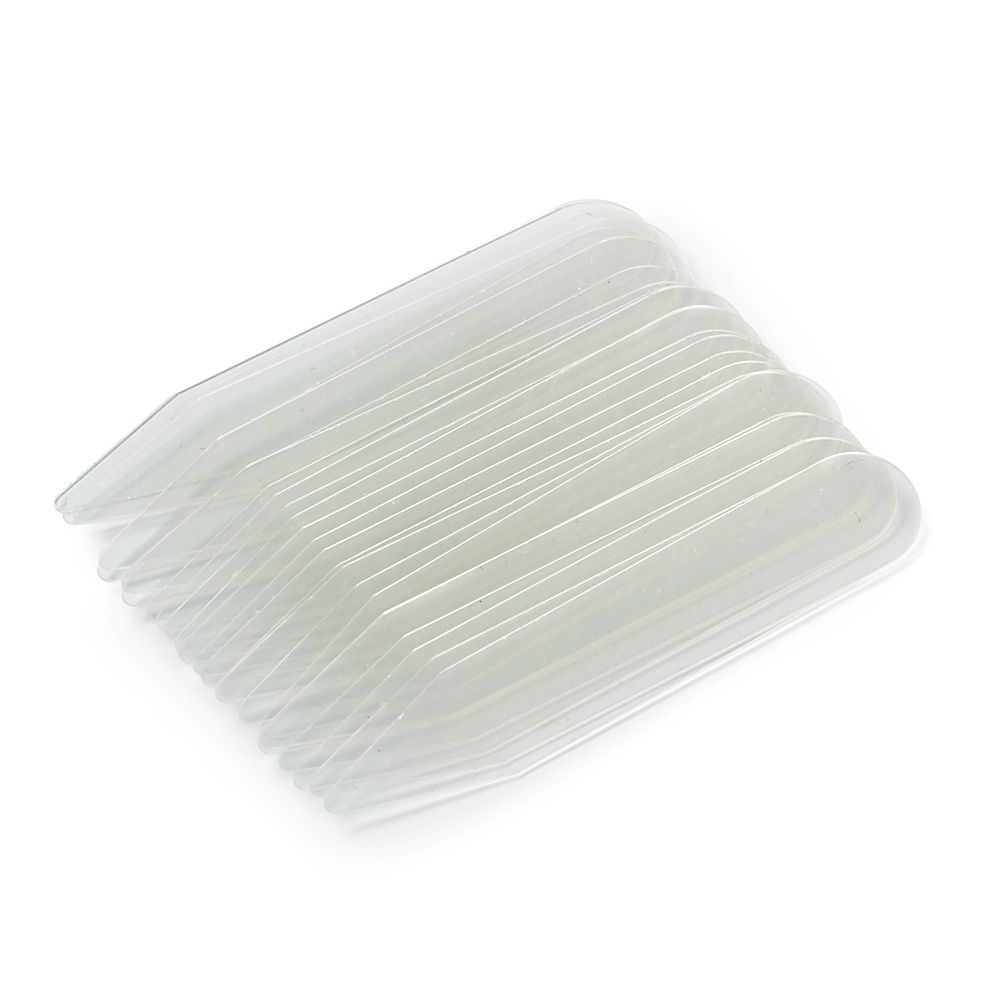 Косточки для воротника 55х10 мм, 24 шт, прозрачные, Prym 405261