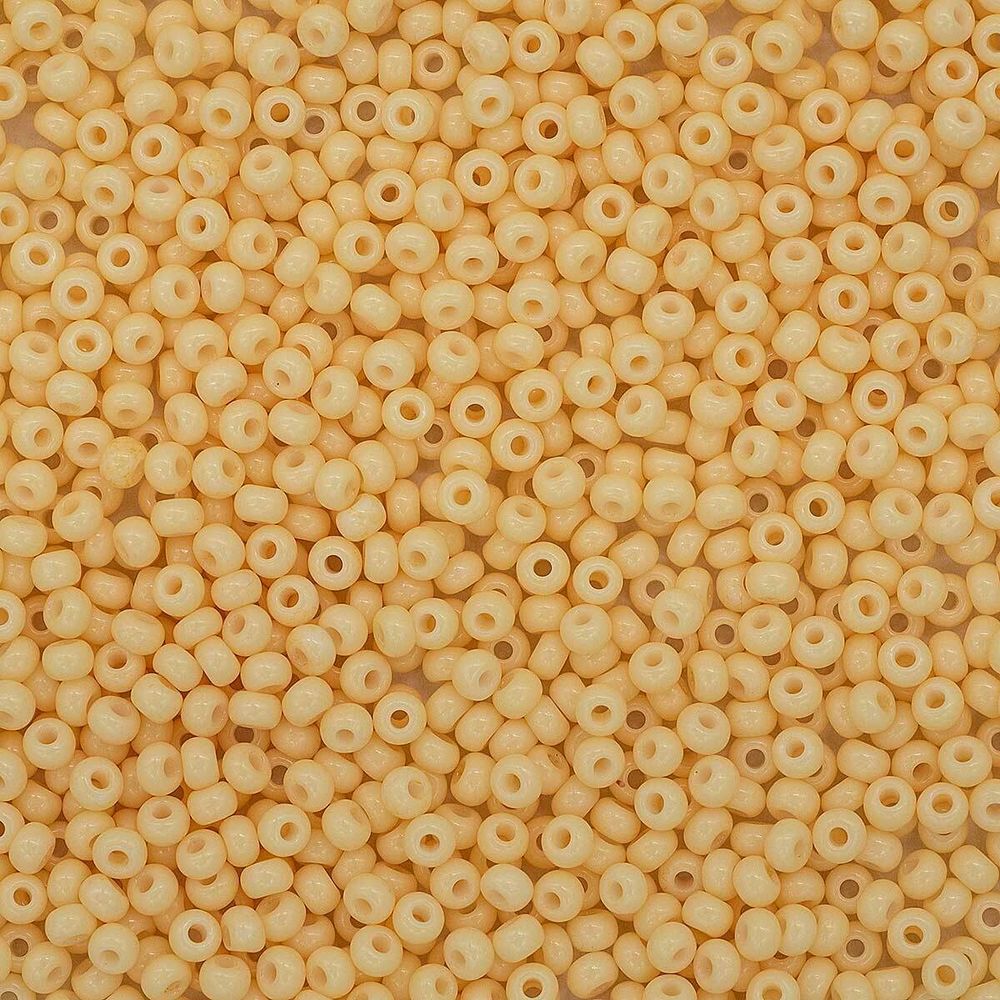 Бисер Preciosa 10/0 (2.3 мм), 100 г (5х20 г), мелованный, Preciosa, цв. 03282