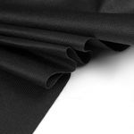 Оксфорд 600D PU1000 220 г/м², 150 см / 5 метров, ОКС.TBY600D.S580.5, S580 черный