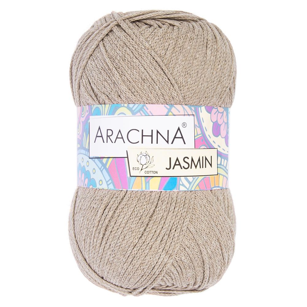 Пряжа Arachna Jasmin / уп.5 мот. по 100г, 250м, 116 бежевый