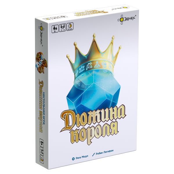 Игра настольная Дюжина короля, Эврикус BG-12062