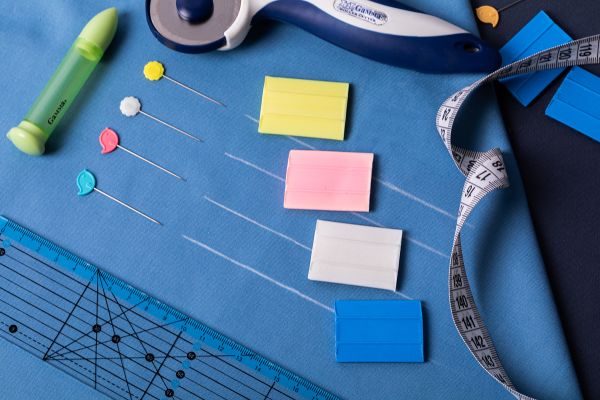 Булавки для квилтинга 48 мм, 60 шт, сталь, в пластиковой коробке, Gamma PHK-10