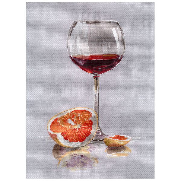 Набор для вышивания нитками Овен, Цитрусовое настроение 18х25 см