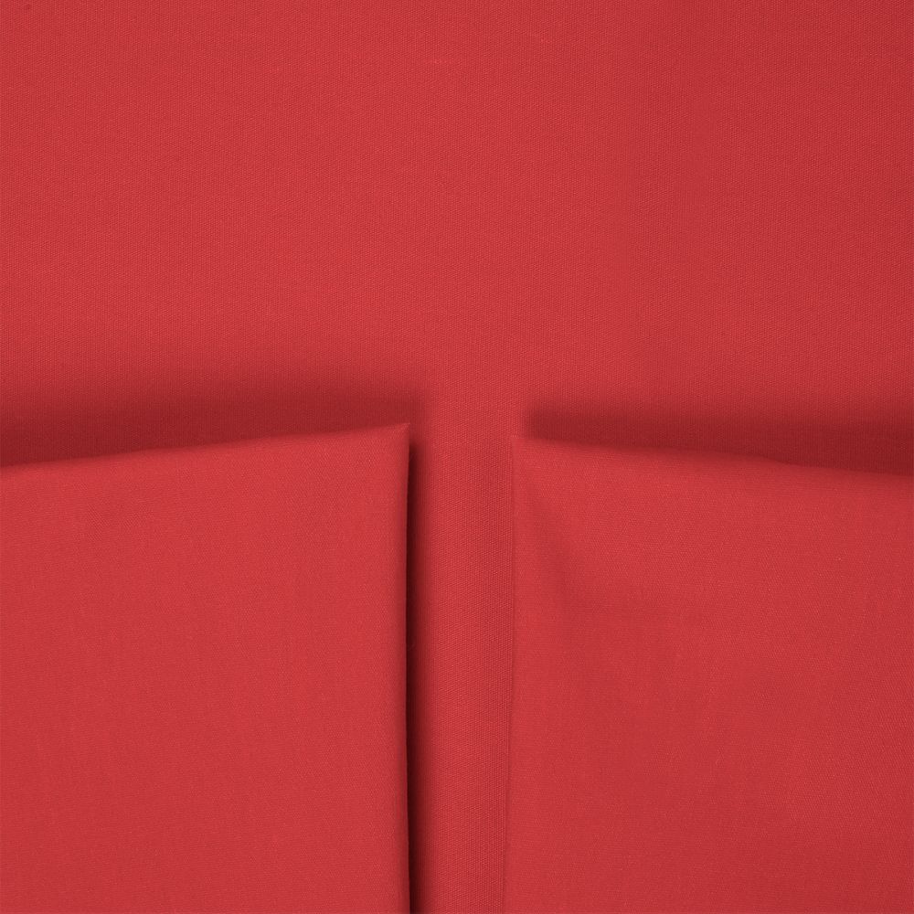 ТиСи (T/C) поплин стрейч 110 г/м², 150 см / 1 метр, TBY.TC.28.1, цв.красный