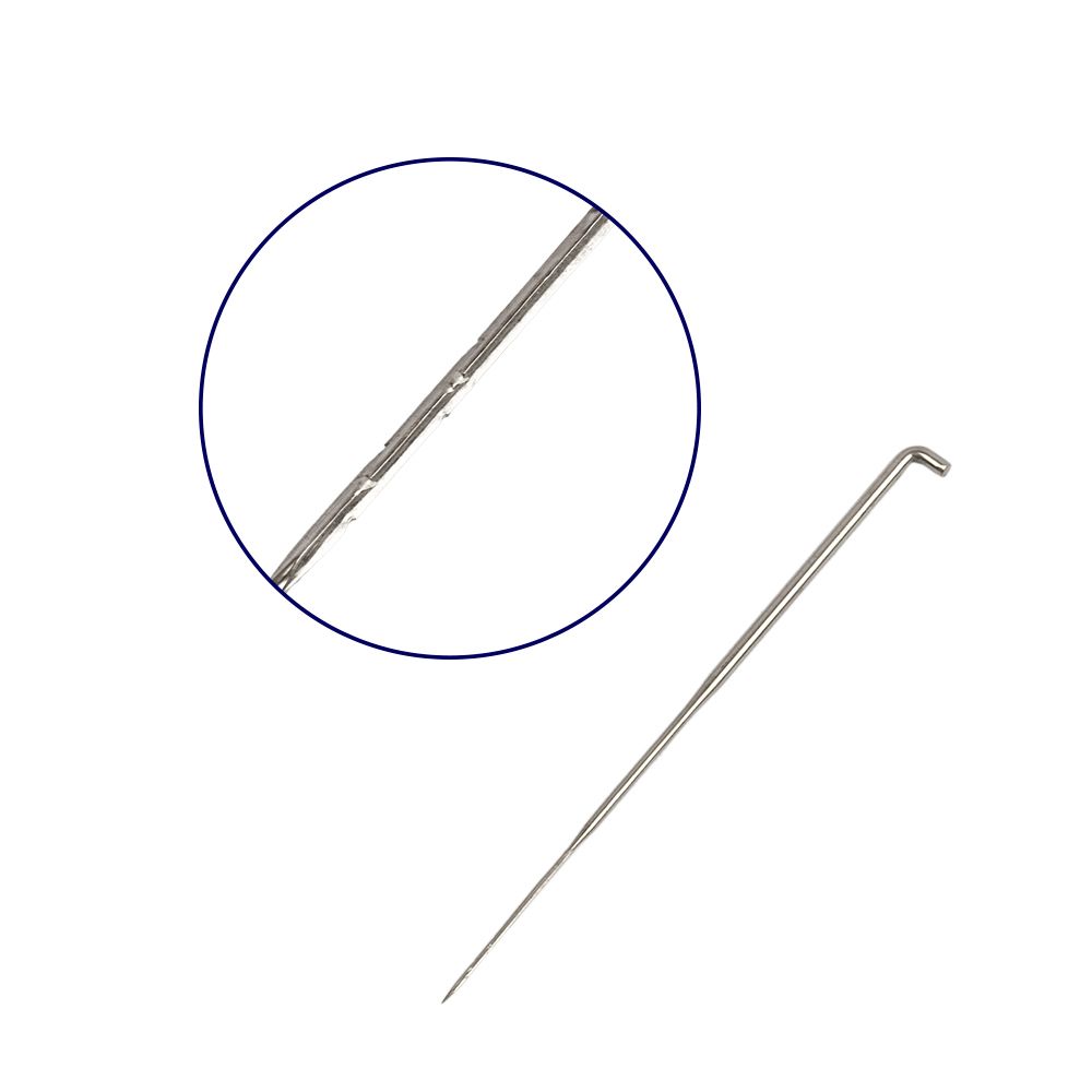 Иглы ручные для валяния (фелтинга) 40 тонкие -2 шт, 38 средние -2 шт, 36 толстые -2 шт, 6 шт, Gamma FNG-04