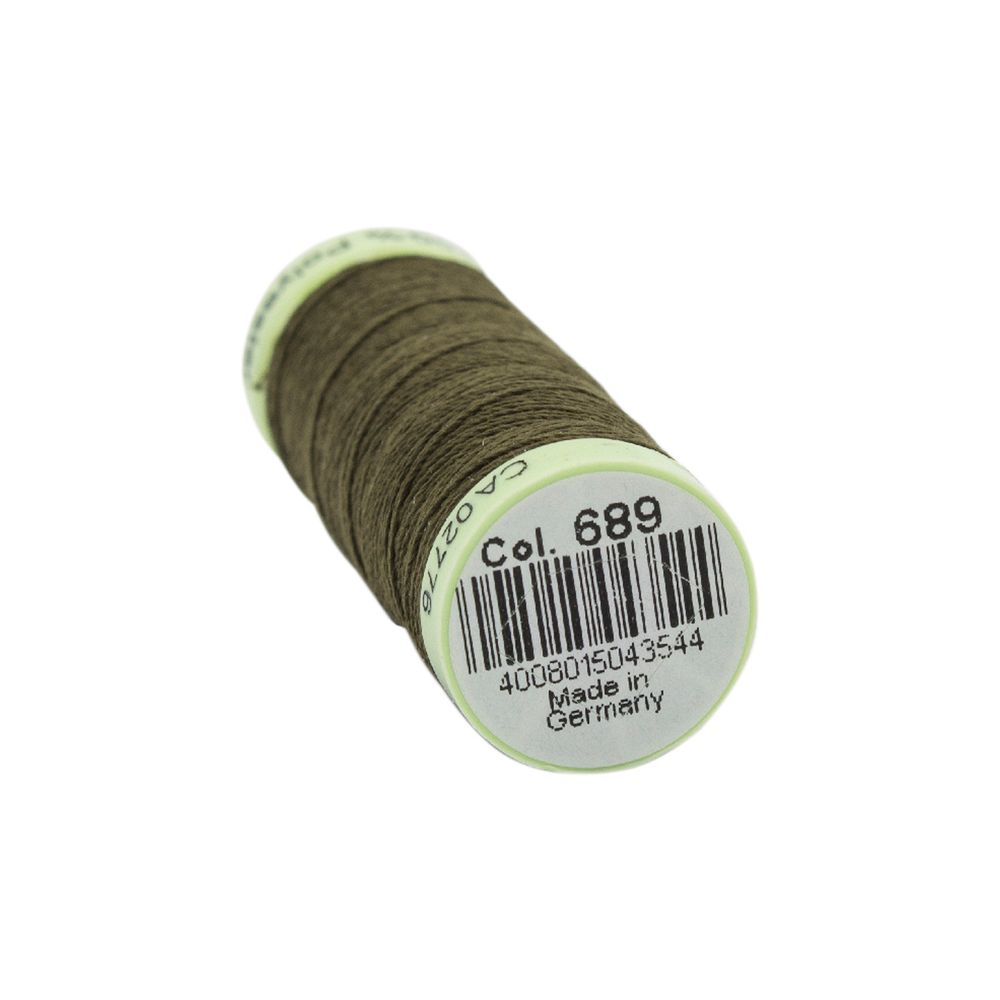 Нитки отделочные Gutermann Top Stitch, 30м, 689 т.хаки, 5 катушек