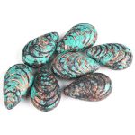 Бусины декоративные, 31х20х12 мм, упак., 7 шт, Астра /TOS/