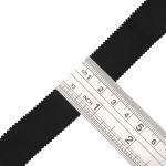 Резинка бельевая (бретелечная) 20.0 мм / 50 метров, черный, ML220.020