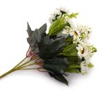 Цветы искусственные Хризантема, 36см, E Белый