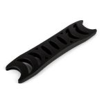 Ручка на ремень сумки пластик Gamma RB003 (26 мм) 127х26х7 мм, 100 шт, черный