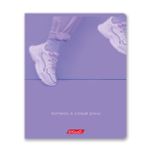 Тетрадь ученическая общая, софт тач лак, A5+ 96 л. на скобе 65 г/м², белизна 100%, 5 шт, линия в термоусадочной пленке, 000338 Magic Colour, Светоч 96ТСК5_12_3_2