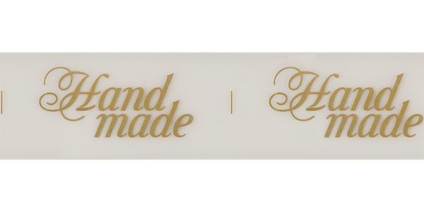 Тесьма отделочная 40 мм, 22.8 м, 03 Hand made/золото, Gamma