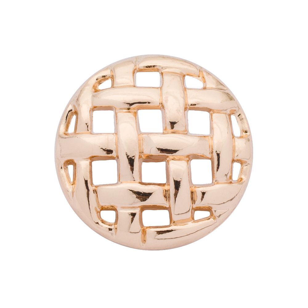 Пуговицы на ножке 36L=23 мм, металл, Gold (золотой), 10 шт, MP11