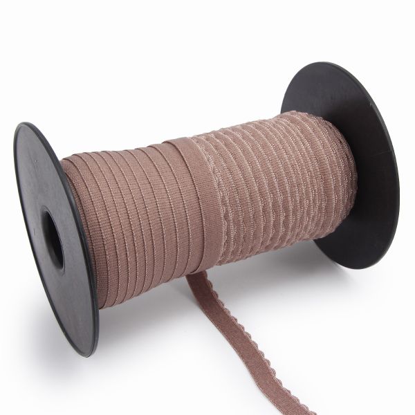 Резинка бельевая (отделочная) становая 12.0 мм / 50 метров, шиншилла, (МЛ175.012/1)