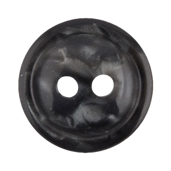 Пуговицы 2 прокола блузочные 11 мм, 36 шт, А008 черный, Gamma CRZ-0001