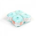 Пряжа Пехорка Цветное кружево / уп.4 мот. по 50 г, 475 м, 411 мята