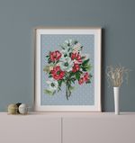 Картина по номерам Фрея PKZ/PM-028, Прелестный букет, (на картоне) 40х30 см