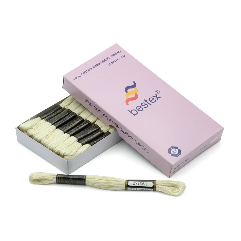 Мулине Bestex, цв.EG3187, 24 мотка по 8 метров