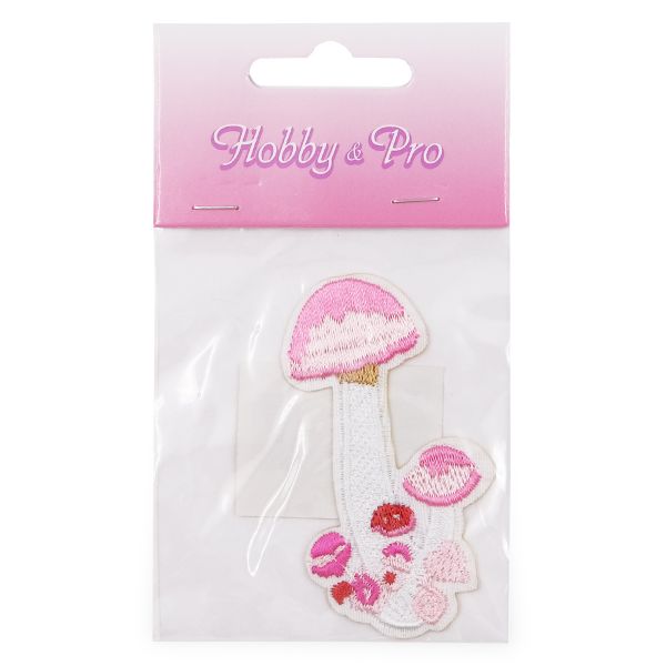 Термоаппликация Грибочки, 4.2х7.2см, Hobby&Pro