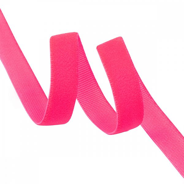 Резинка бельевая (отделочная) становая 10.0 мм / 50 метров, ЕТ2 розовый неон A1402