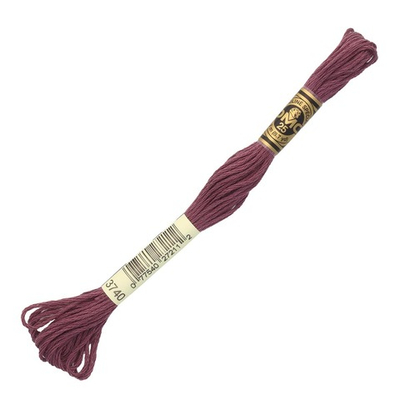 Мулине DMC 117 (3740), 12 мотков по 8 метров