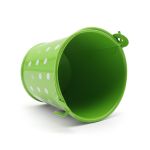 Ведро в горошек 6х5,3см (салатовый), AR004-1