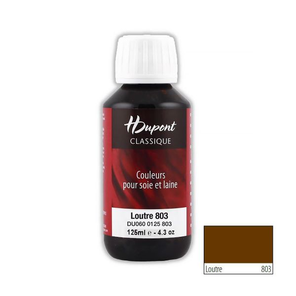 Краска для шелка H Dupont Classic, 125мл, 803 коричневый