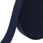 Резинка для подтяжек (помочная) 40.0 мм / 25 метров, 25.2 г/п.м., 233 индиго синий, 6123-9344